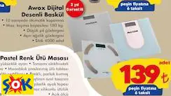 AWOX DİJİTAL DESENLİ BASKÜL